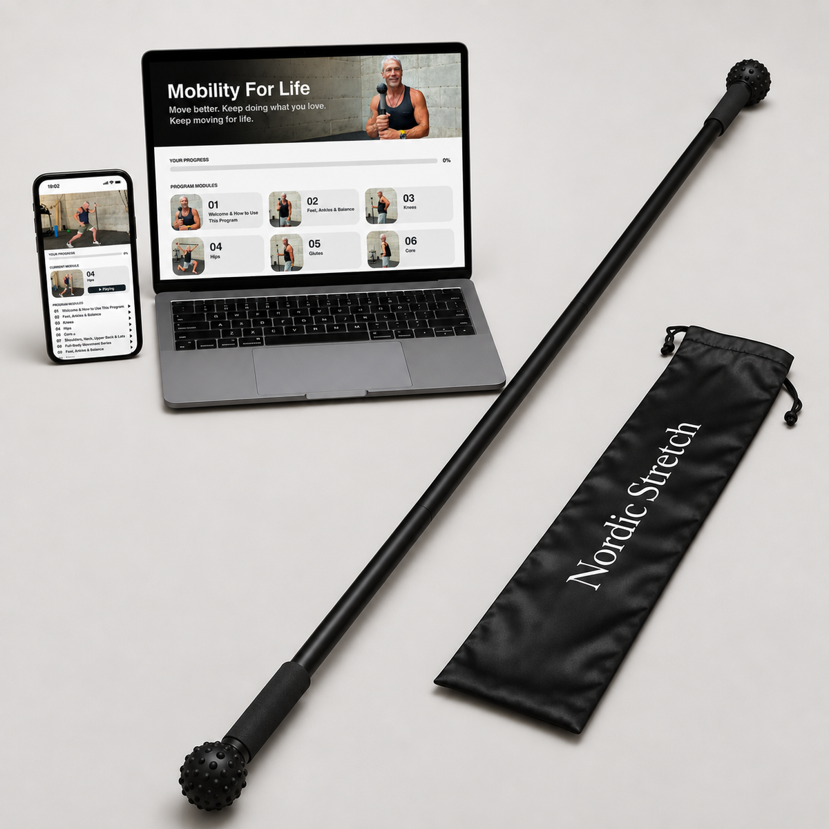 Nordic Mobility Stick (+Gratis Treningsguide)